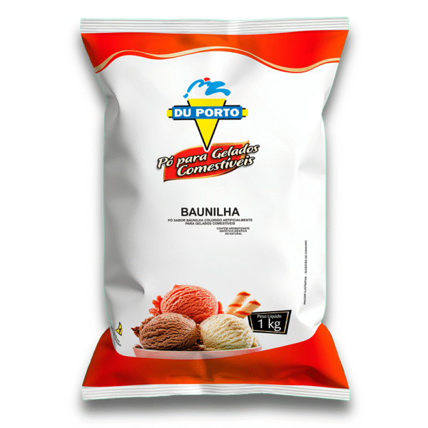SORVETE BAUNILHA DU PORTO 1 KG