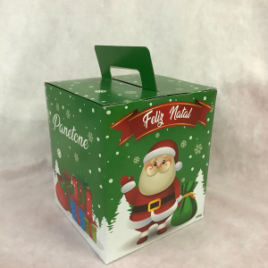 CAIXA PANETONE 7382 VERDE 500G