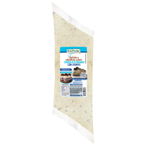 RECHEIO FORNO BOM PRINCIPIO CHOCO BRANCO C/ COOKIES 1,01KG