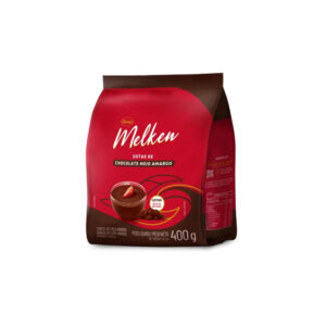 GOTA CHOCOLATE MEIO AMARGO MELKEN 400G