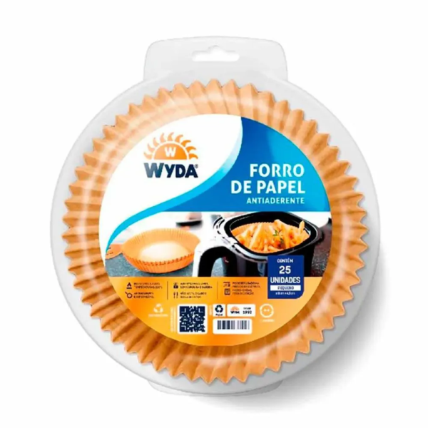 FORRO DE PAPEL ANTIADERENTE 16CMX4,5CMX25UN