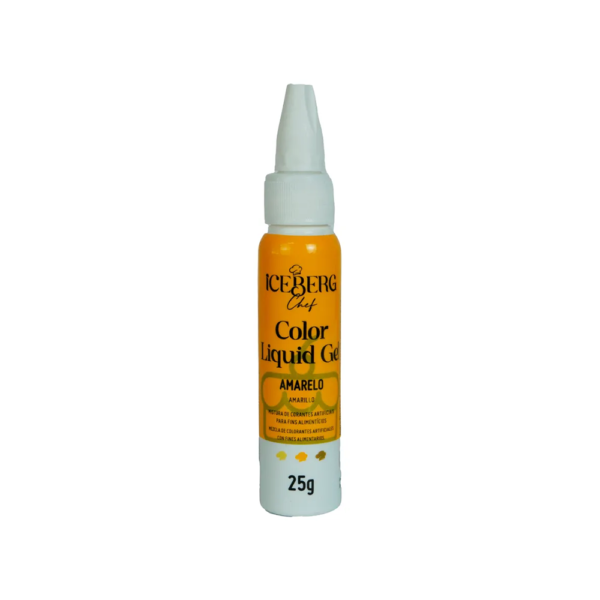 CORANTE GEL AMARELO ICEBERG 25G