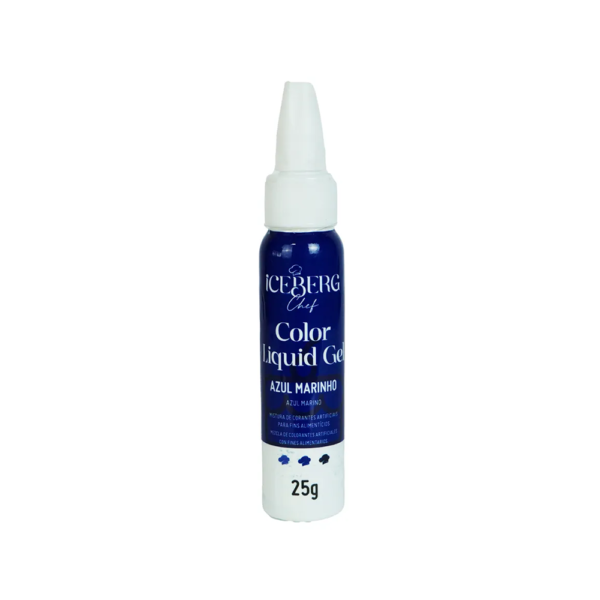 CORANTE GEL AZUL MARINHO ICEBERG 25G