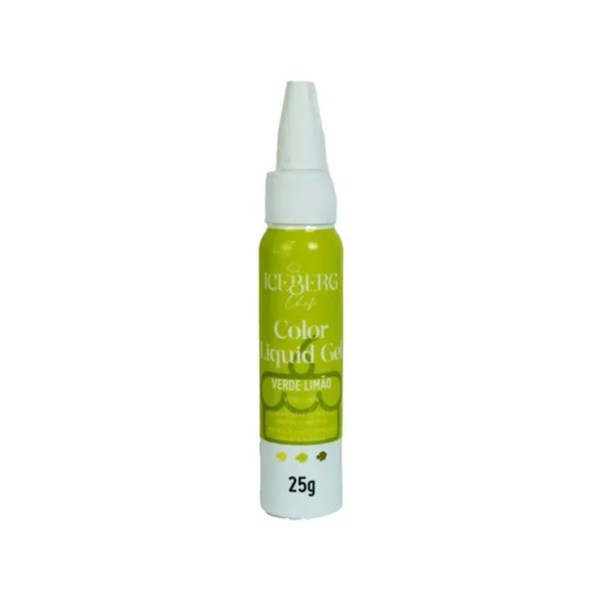 CORANTE GEL VERDE LIMAO ICEBERG 25G