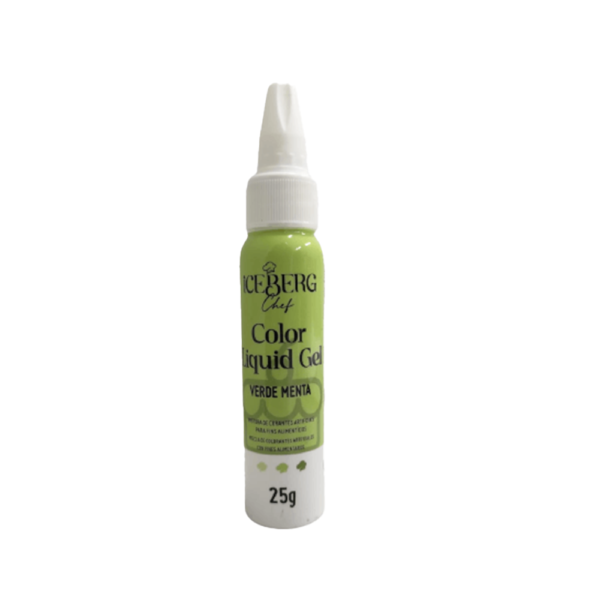 CORANTE GEL VERDE MENTA ICEBERG 25G