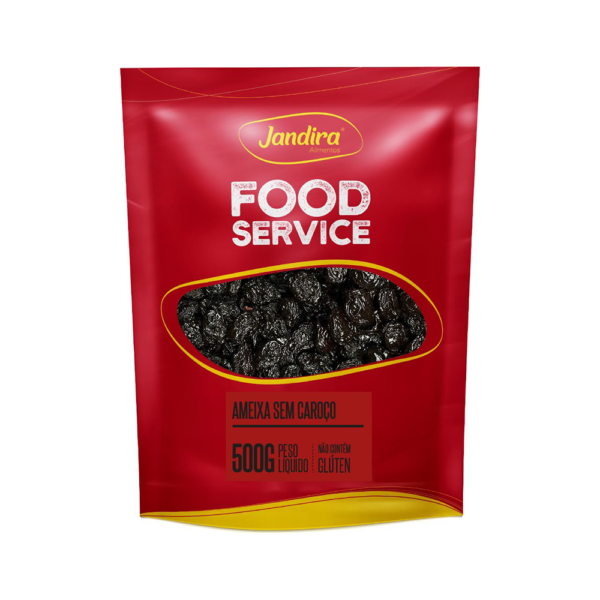 AMEIXA PRETA SEM CAROÇO 500G