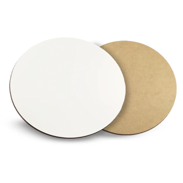 CAKE BOARD MDF BRANCO 25CM