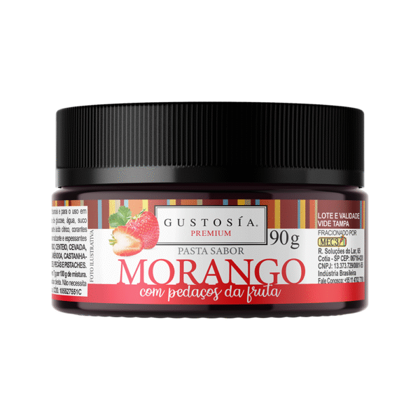 PASTA GUSTOSIA PREMIUM MORANGO 90G