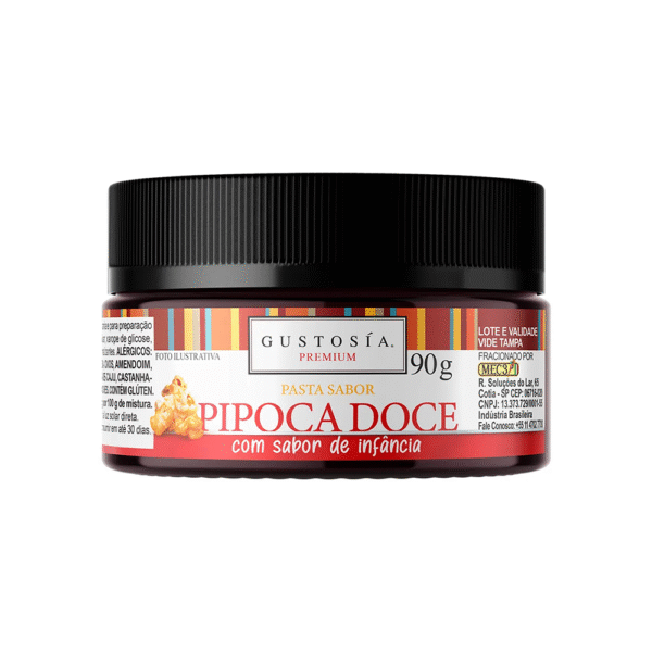 PASTA GUSTOSIA PREMIUM PIPOCA DOCE 90G