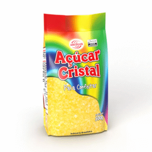 AÇUCAR COLORIDO AMARELO ARCOLOR 500G