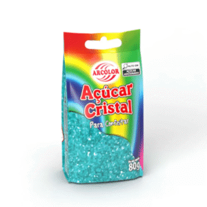 AÇÚCAR COLORIDO AZUL ARCOLOR 80G