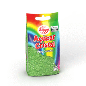 AÇÚCAR COLORIDO VERDE ARCOLOR 80G
