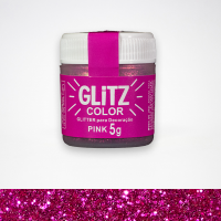 glitz color glitter fab pink 5g