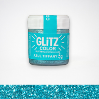 glitz glitter azul tiffany fab 5g